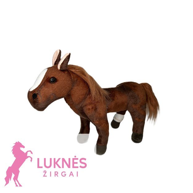 Didelis minkštas arkliukas RUDIS